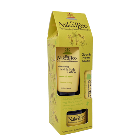THE NAKED BEE CITRON & HONEY GIFT SET COLLECTION
