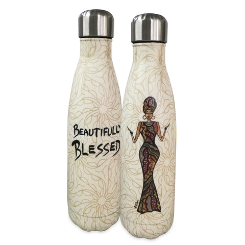 S.O.C. STAINLESS STEEL BOTTLE - BEAUTIFULLY BLESSED
