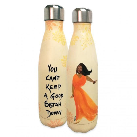 S.O.C. STAINLESS STEEL BOTTLE - YOU CAN'T KEEP A GOOD SISTAH DOWN