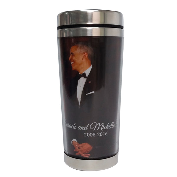 S.O.C. TRAVEL MUG - THE OBAMAS